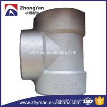 Forged Steel Pipe Fitting Tee, Galvanized Pipe Fitting